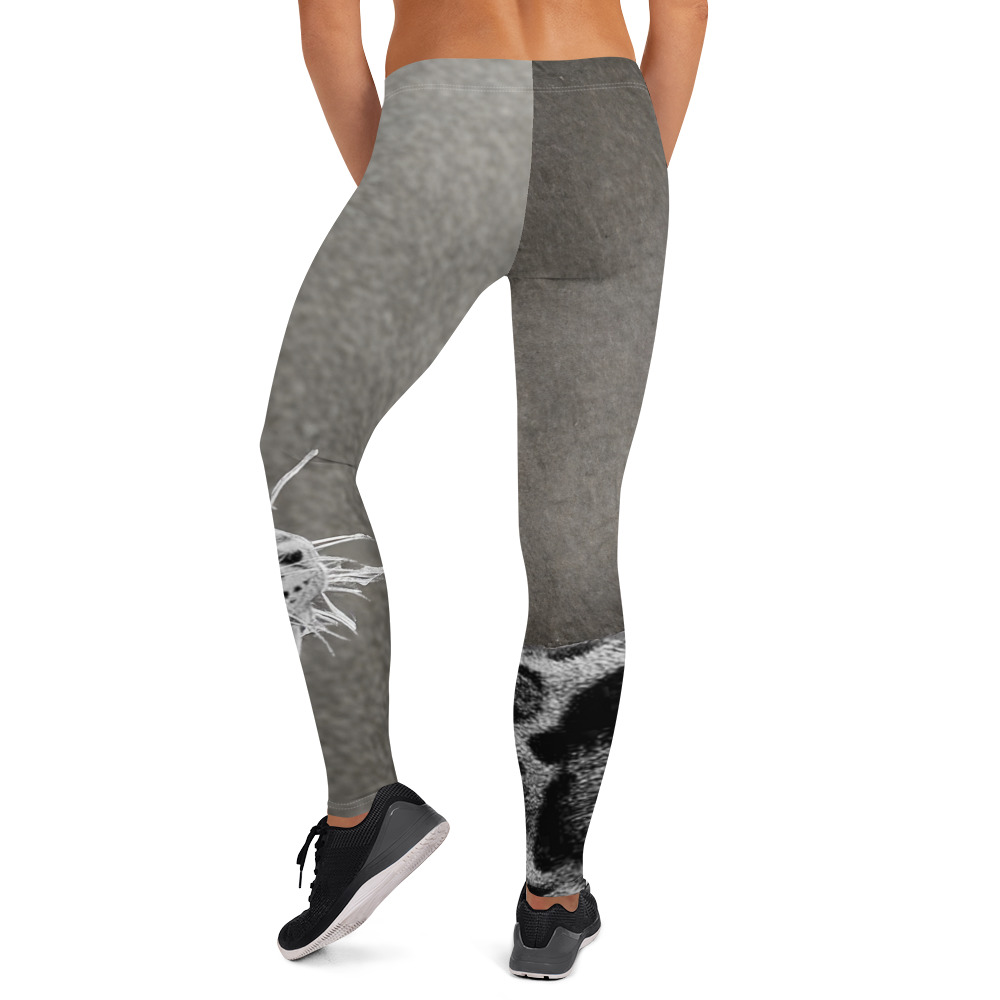 Tiger Print Leggings – Stylish Animal Print Leggings with Stretch Fabric - Image 2