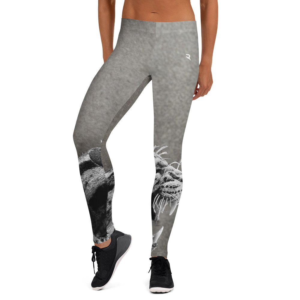 Tiger Print Leggings – Stylish Animal Print Leggings with Stretch Fabric