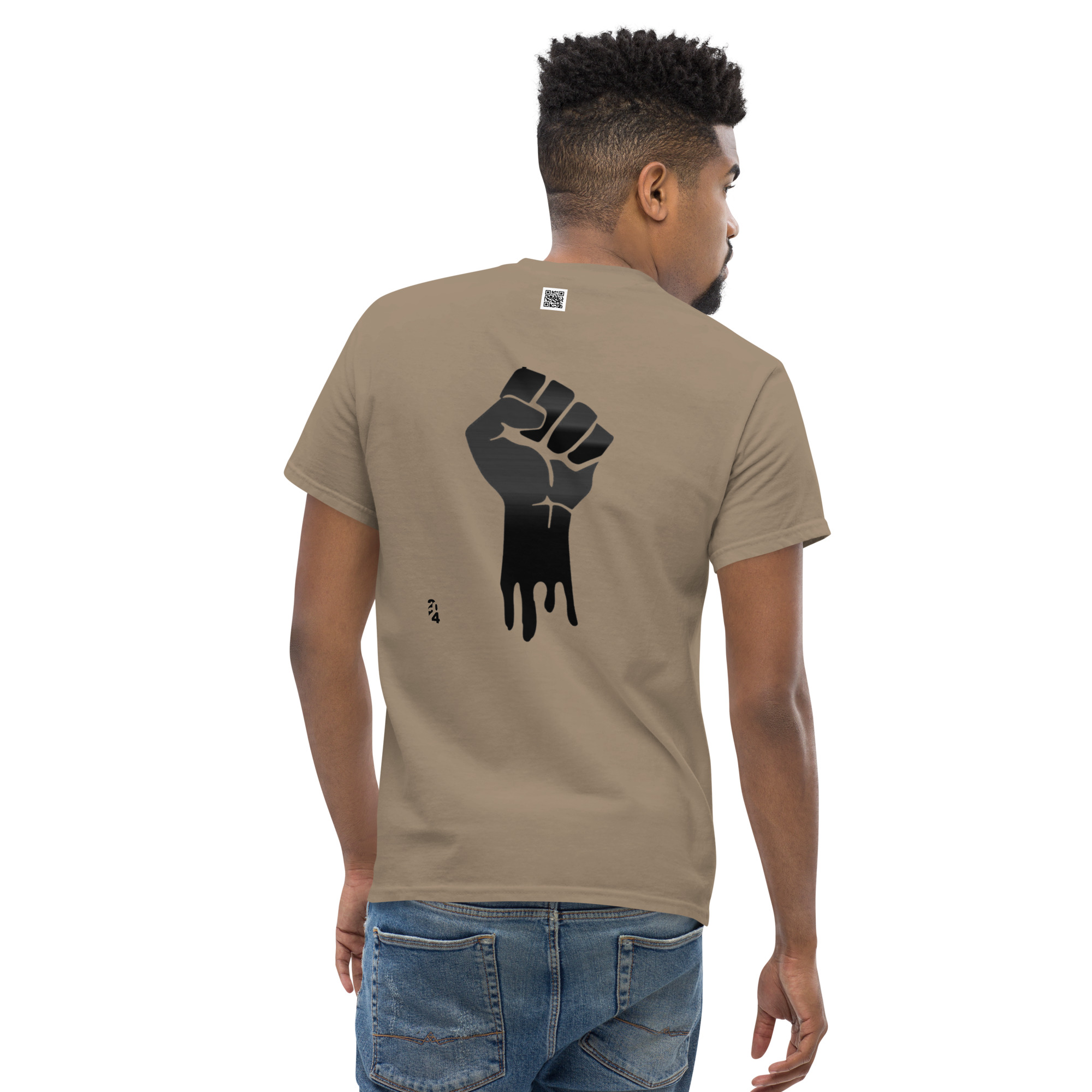 Blvck On Blvck Unisex Classic Tee - Image 12