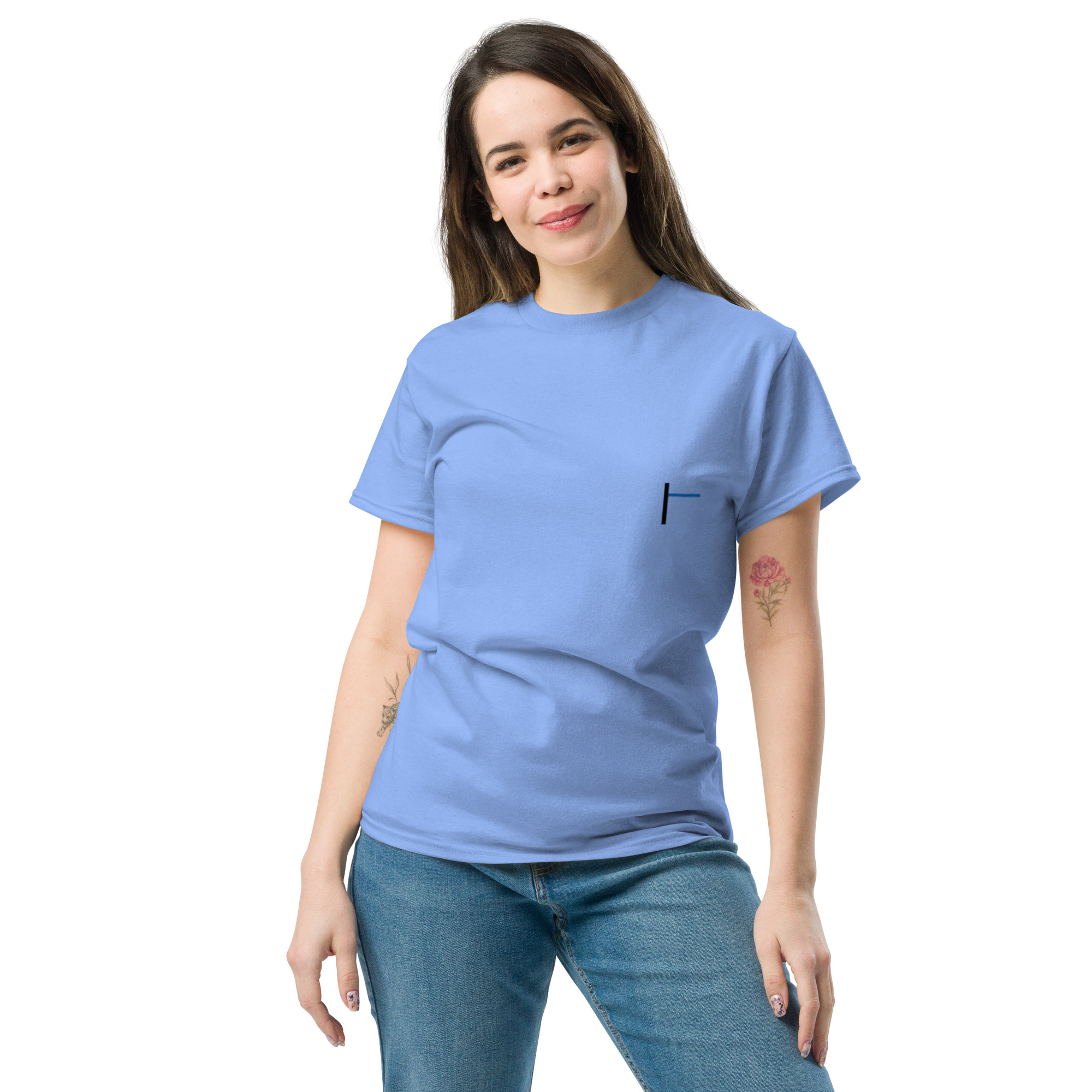Premium Cotton Classic Tee for Women - Tennis Street Art Design - Image 6