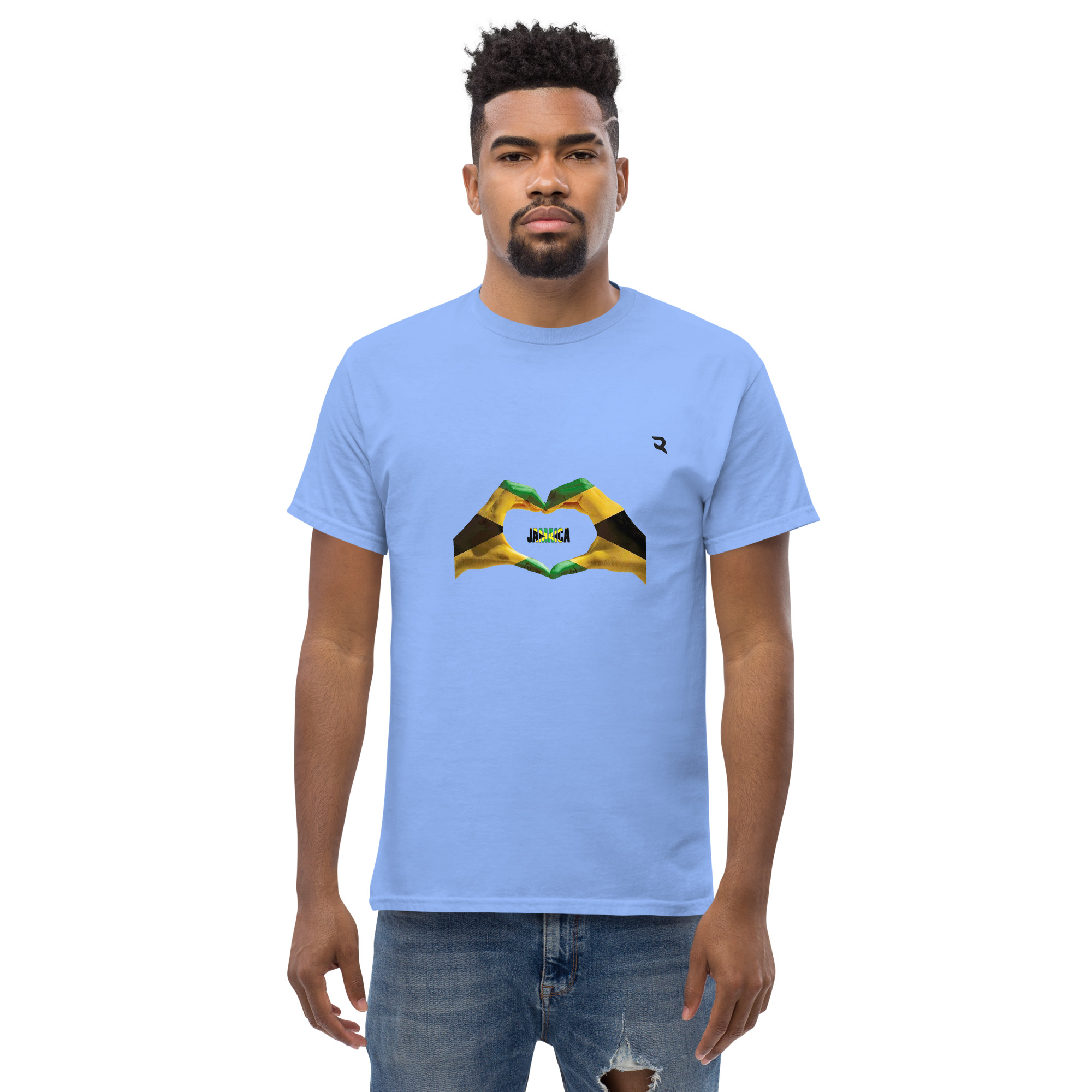 Jamaica Love Heart 2024 Unisex Tee Classic Cotton Design