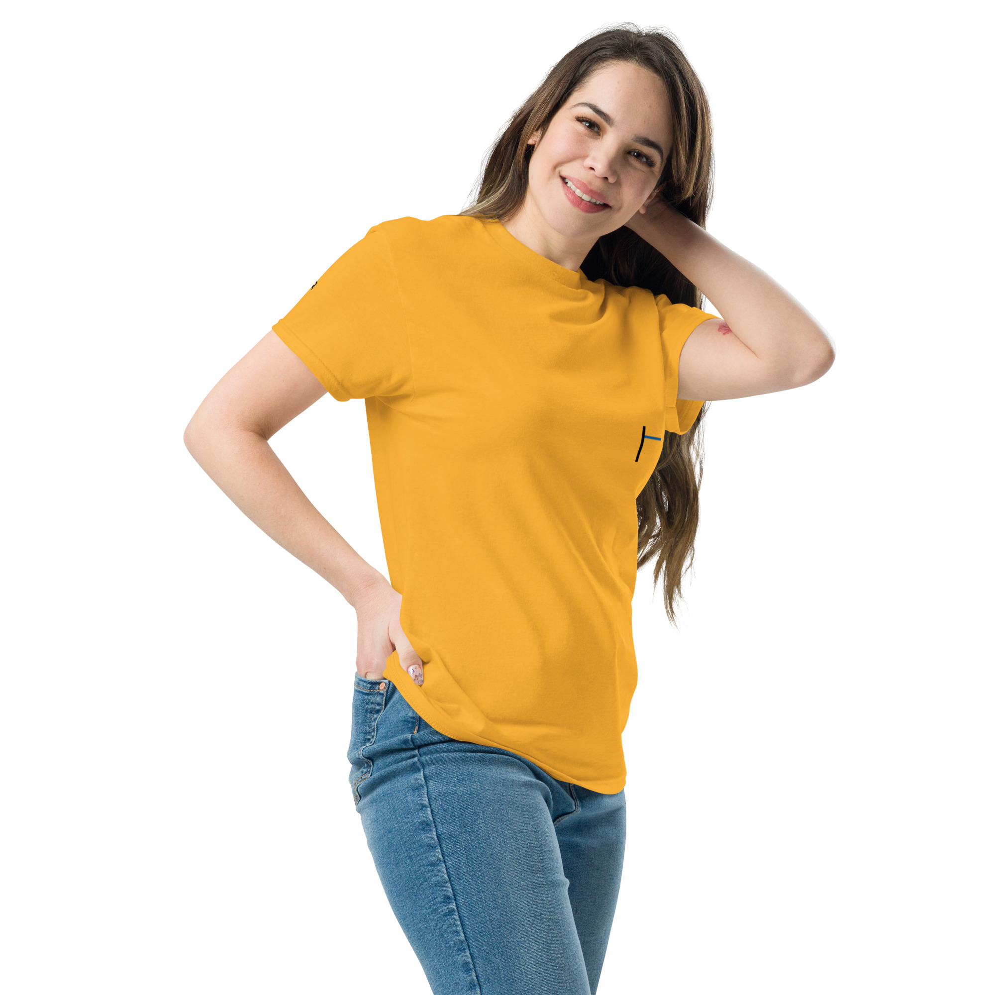 Premium Cotton Classic Tee for Women - Tennis Street Art Design - Image 10