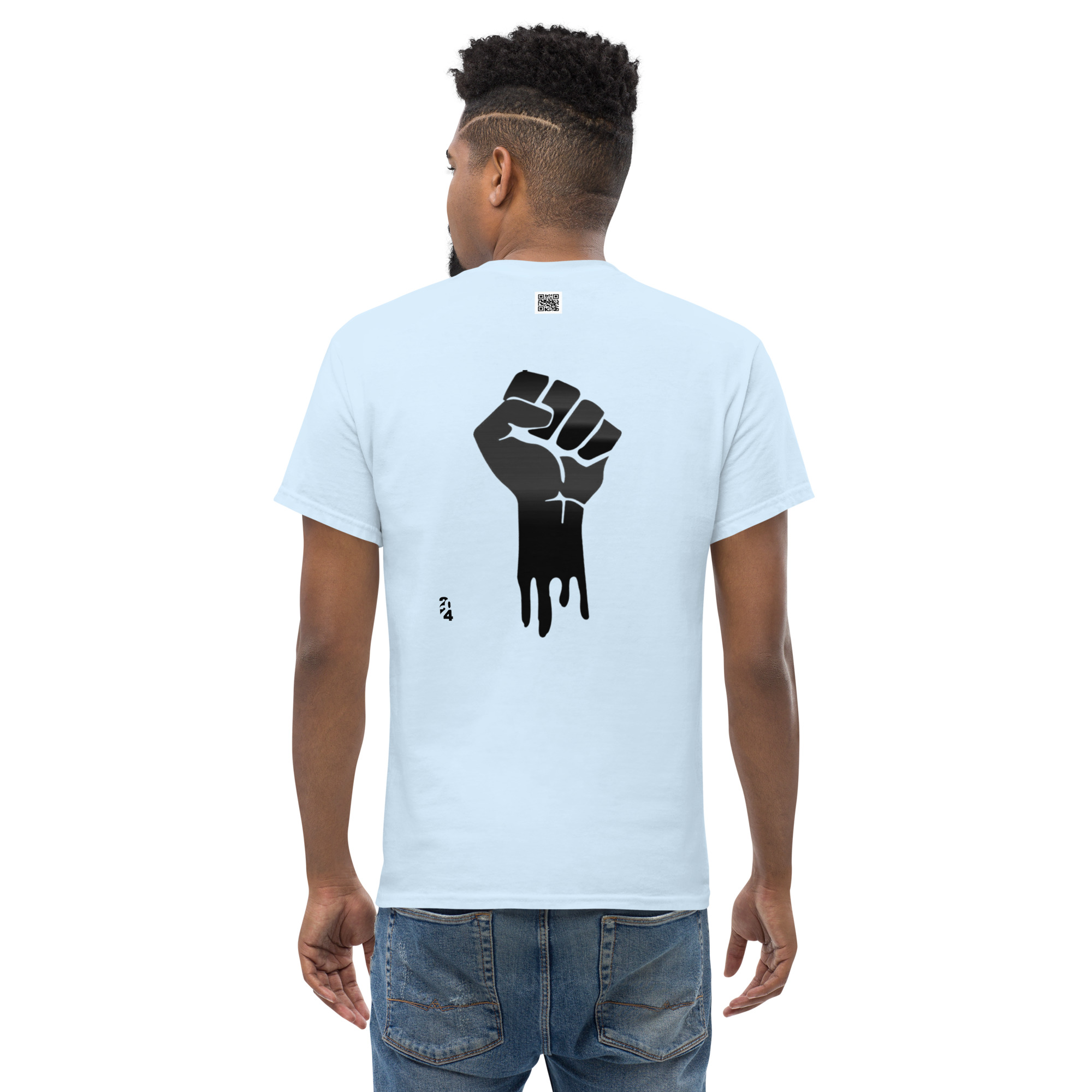 Blvck On Blvck Unisex Classic Tee - Image 43