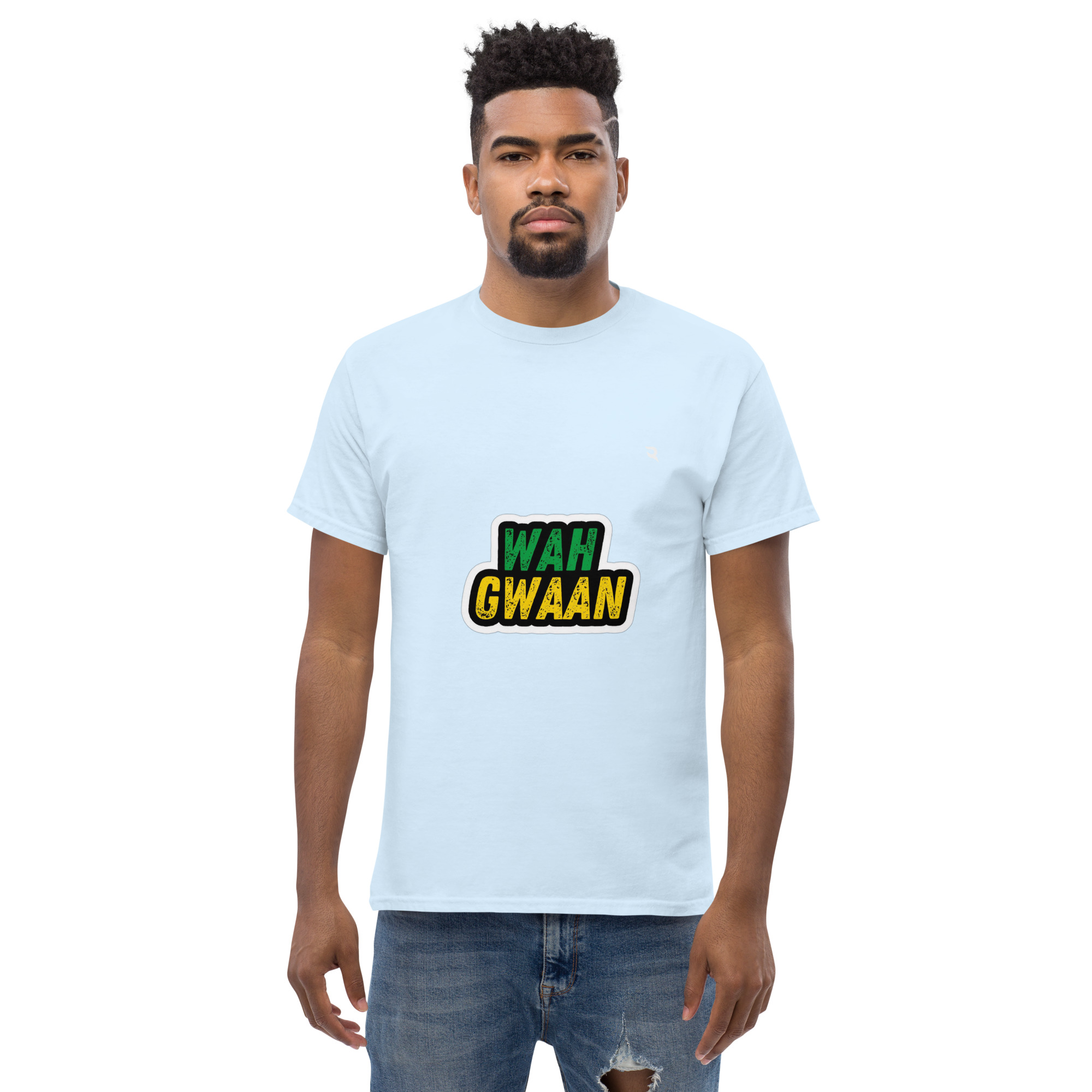 Wah Gwaan Classic Tee – Celebrate Jamaican Culture with Bold Urban Style"