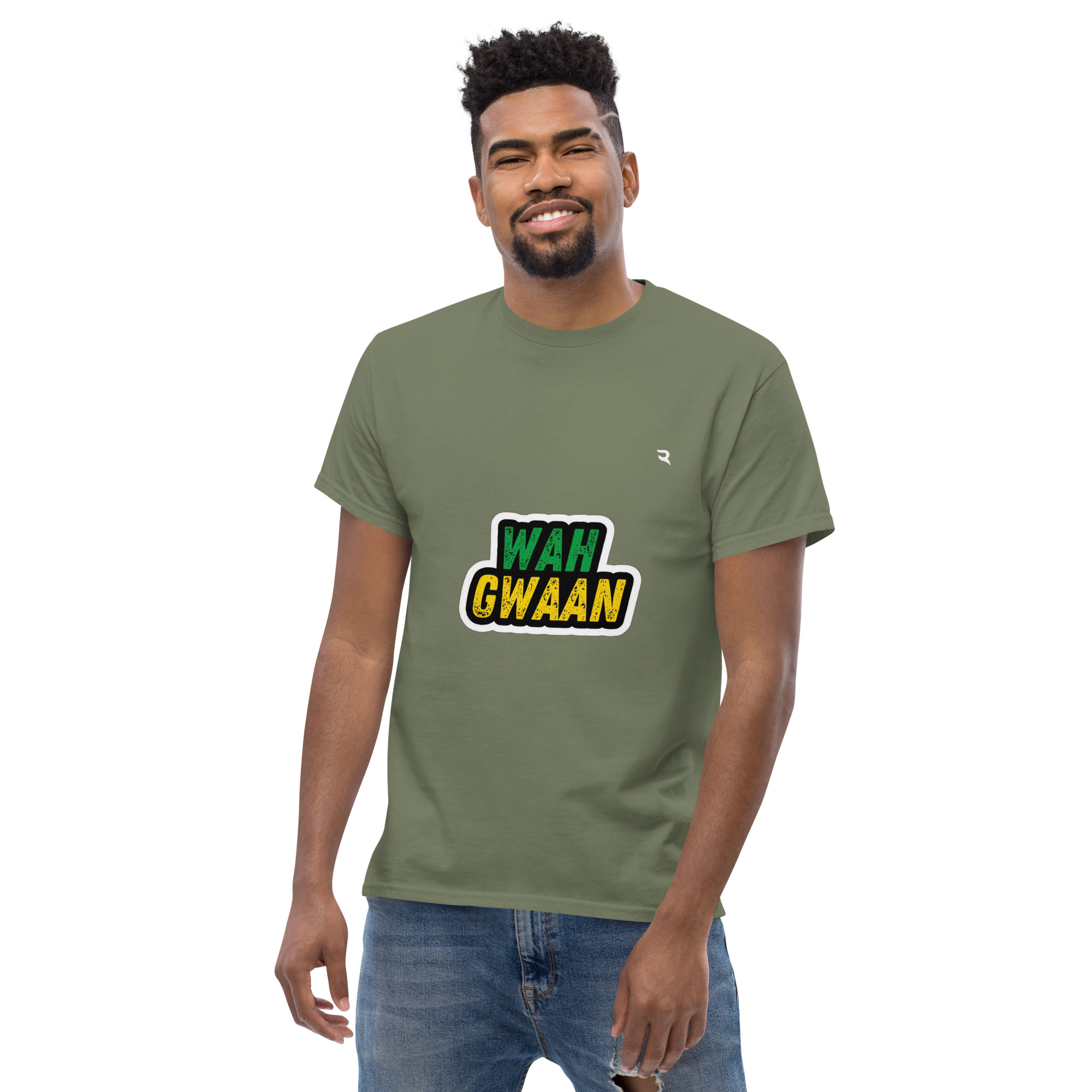 Wah Gwaan Classic Tee – Celebrate Jamaican Culture with Bold Urban Style" - Image 25