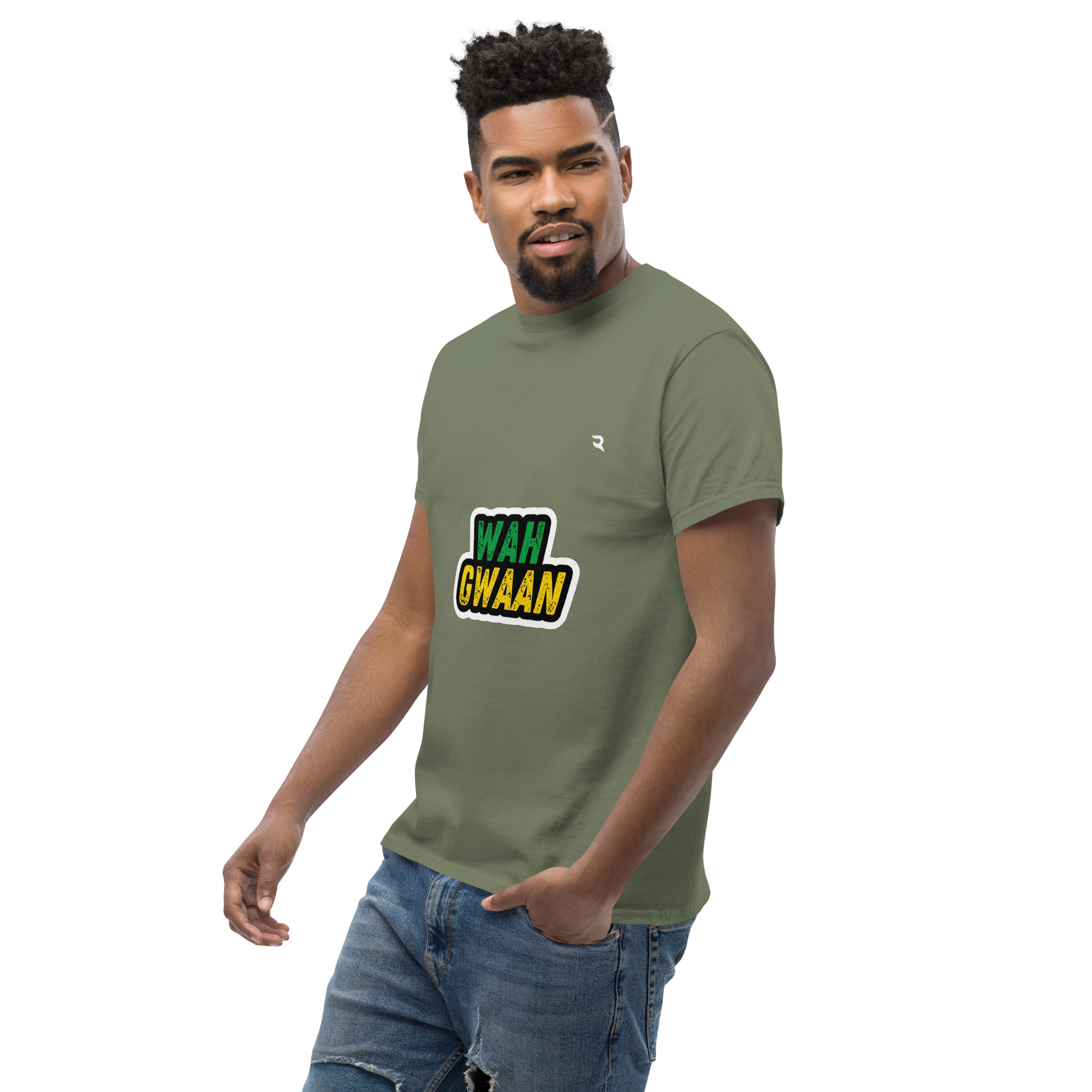 Wah Gwaan Classic Tee – Celebrate Jamaican Culture with Bold Urban Style" - Image 23