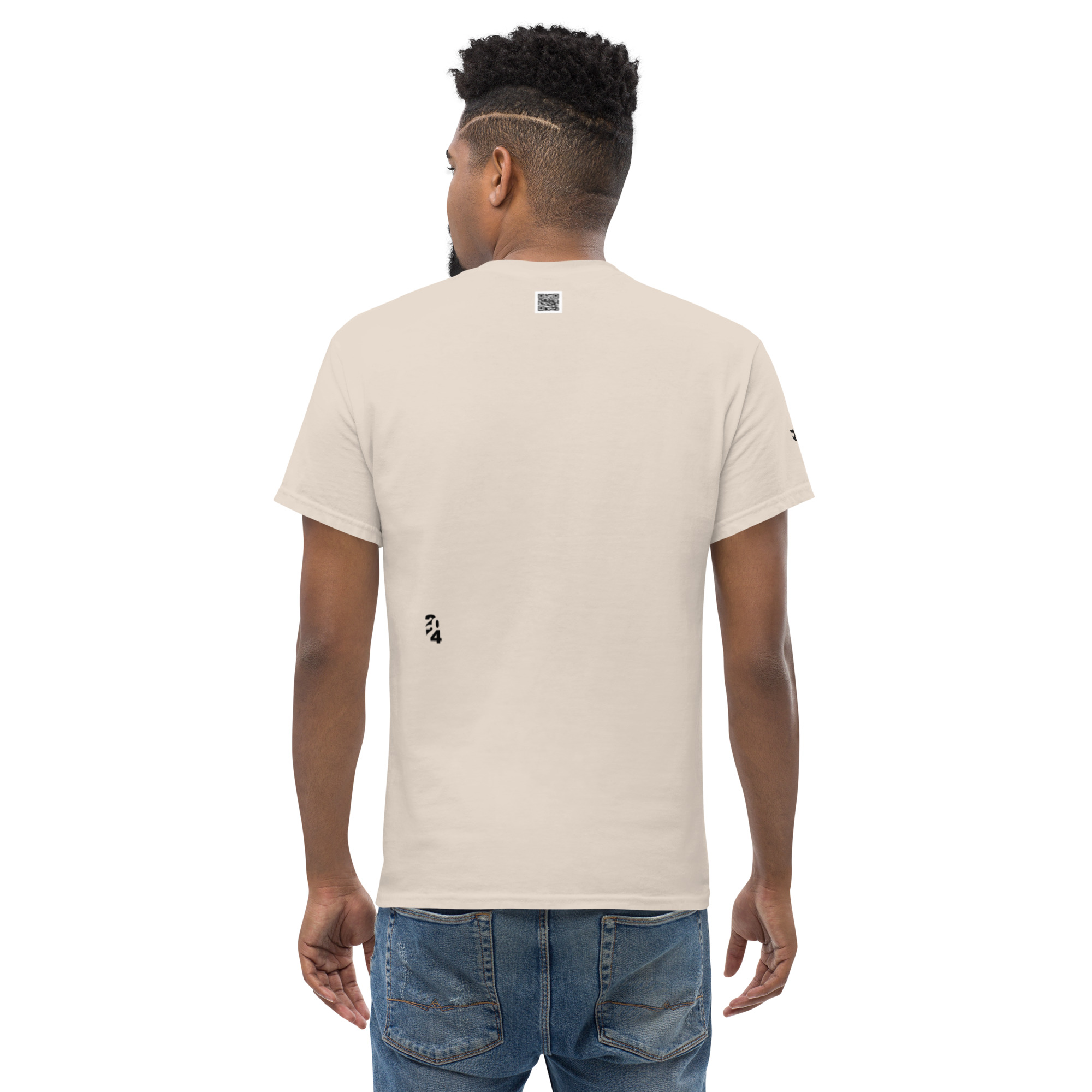 Think Outside The Box Embroidery Unisex Classic T-Shirt - Image 45