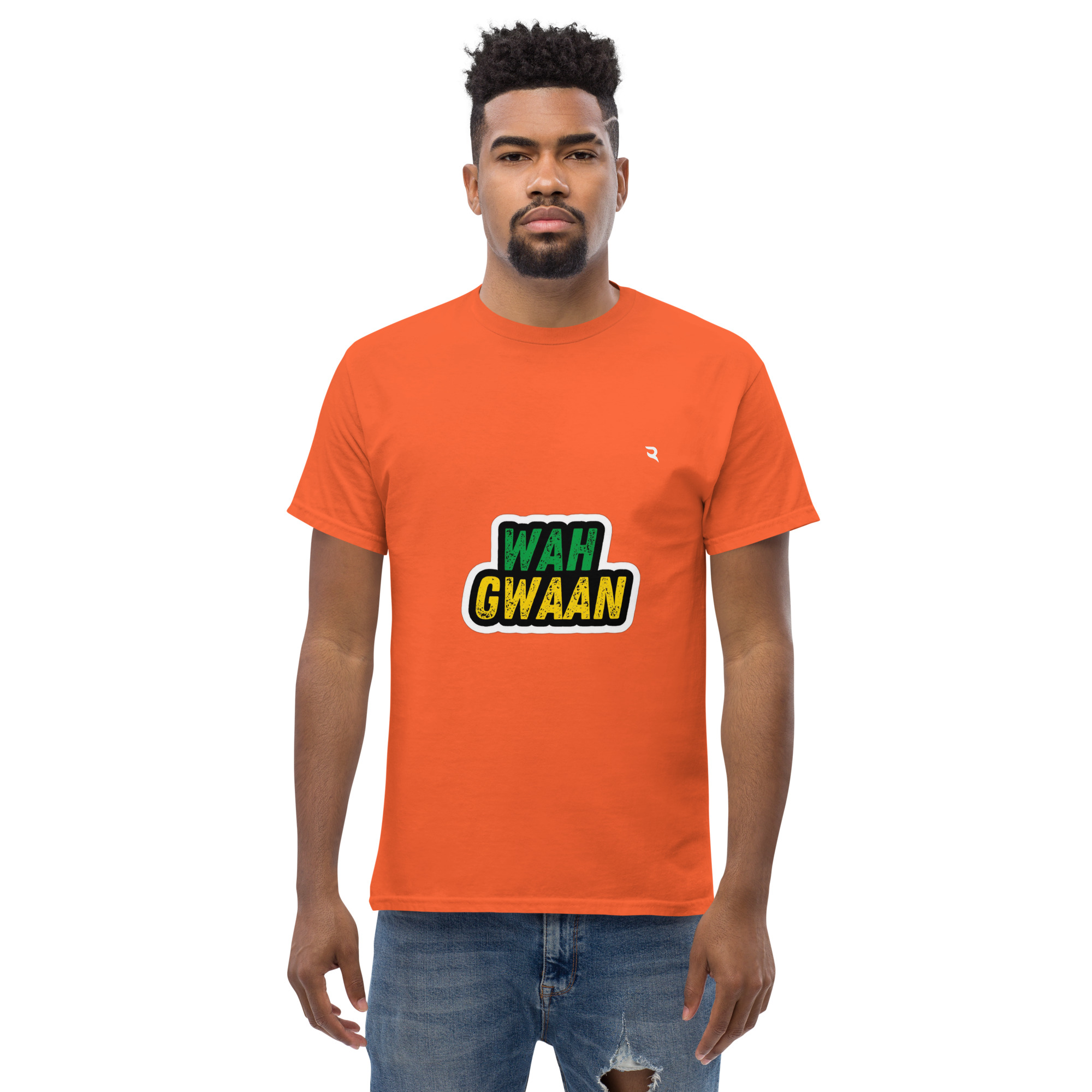 Wah Gwaan Classic Tee – Celebrate Jamaican Culture with Bold Urban Style" - Image 18