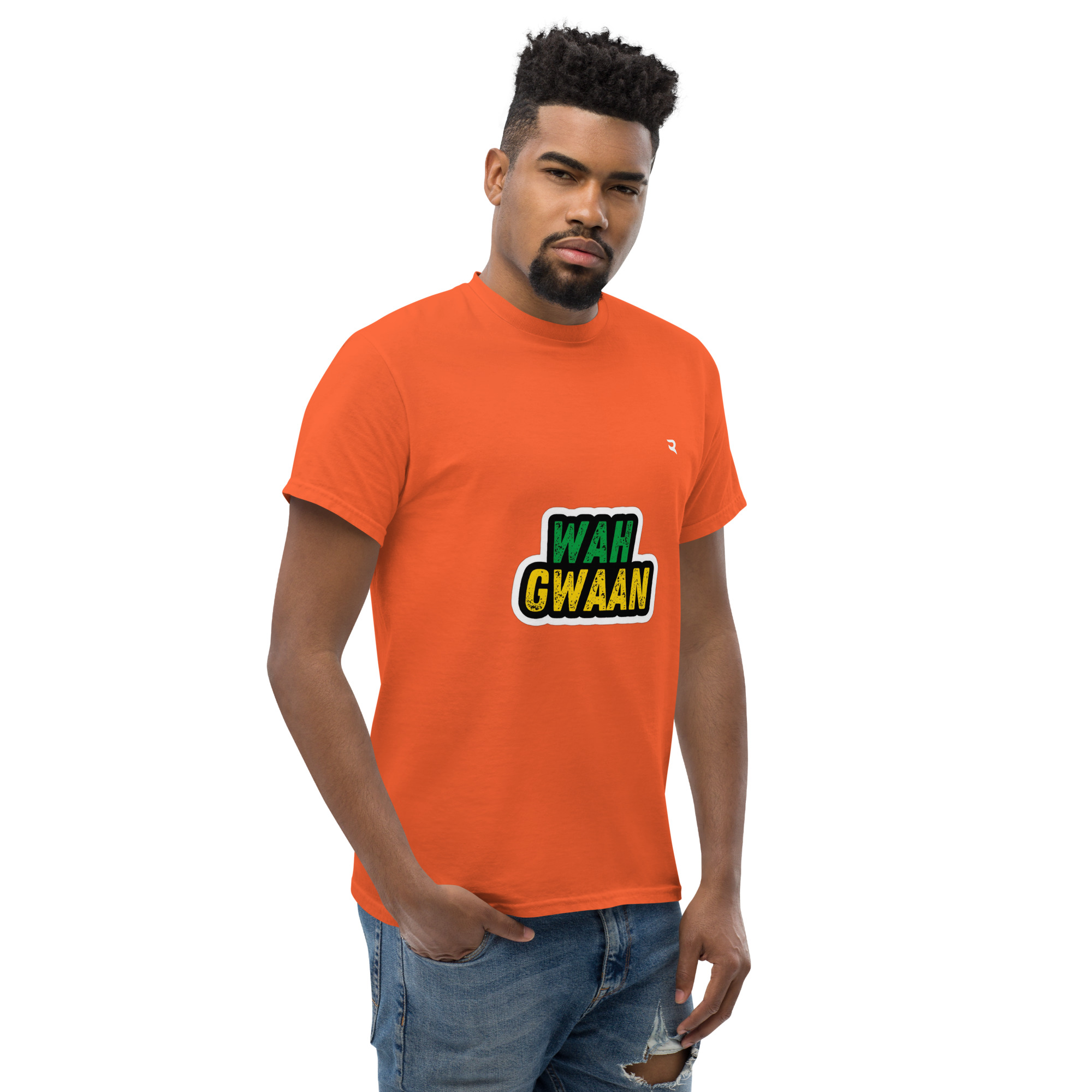 Wah Gwaan Classic Tee – Celebrate Jamaican Culture with Bold Urban Style" - Image 20