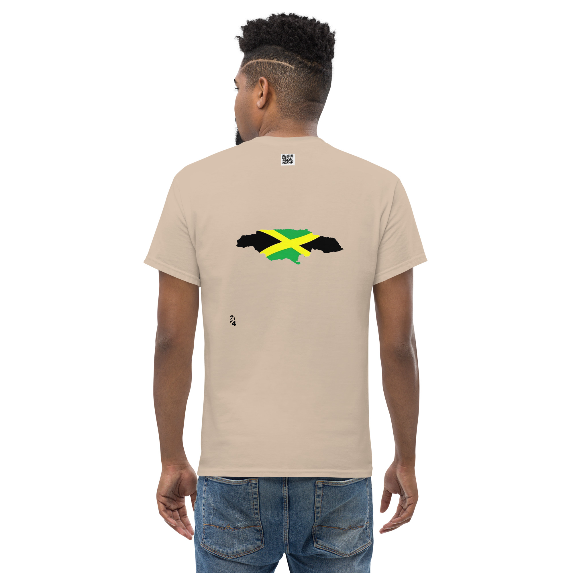 Wah Gwaan Classic Tee – Celebrate Jamaican Culture with Bold Urban Style" - Image 3