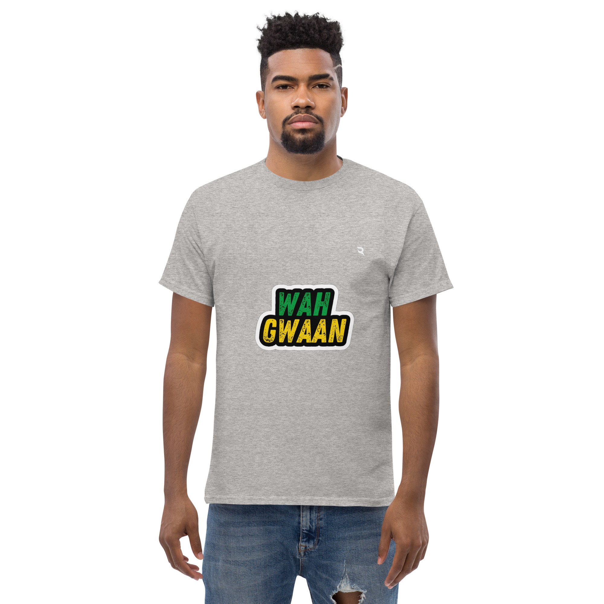 Wah Gwaan Classic Tee – Celebrate Jamaican Culture with Bold Urban Style" - Image 10