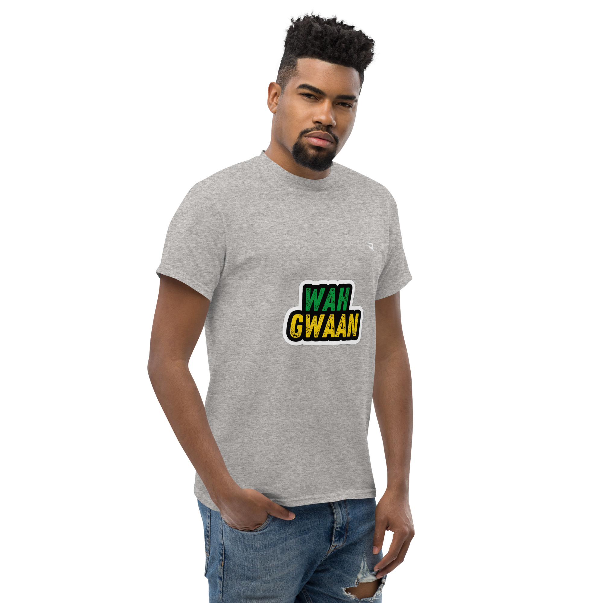 Wah Gwaan Classic Tee – Celebrate Jamaican Culture with Bold Urban Style" - Image 13