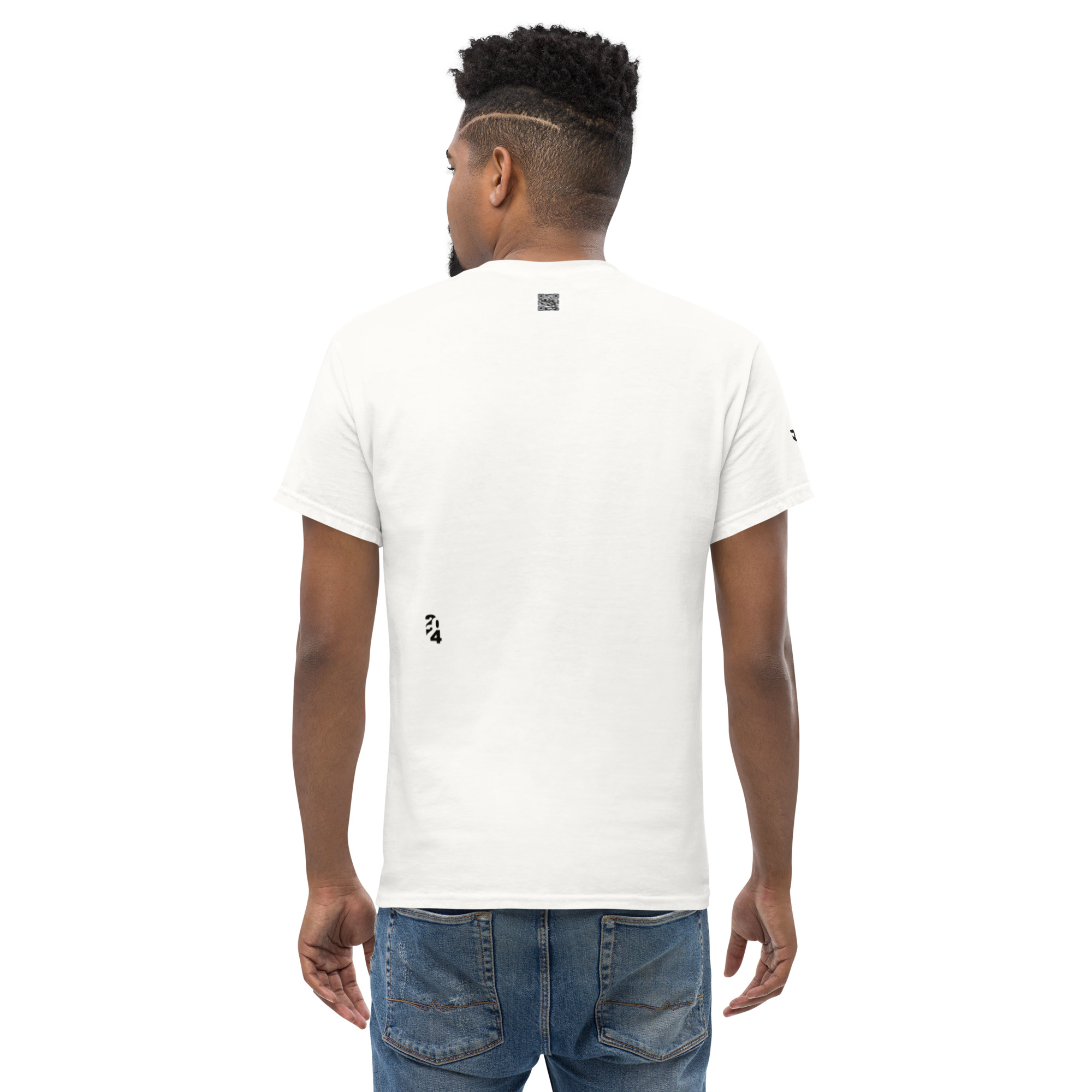 Think Outside The Box Embroidery Unisex Classic T-Shirt - Image 48