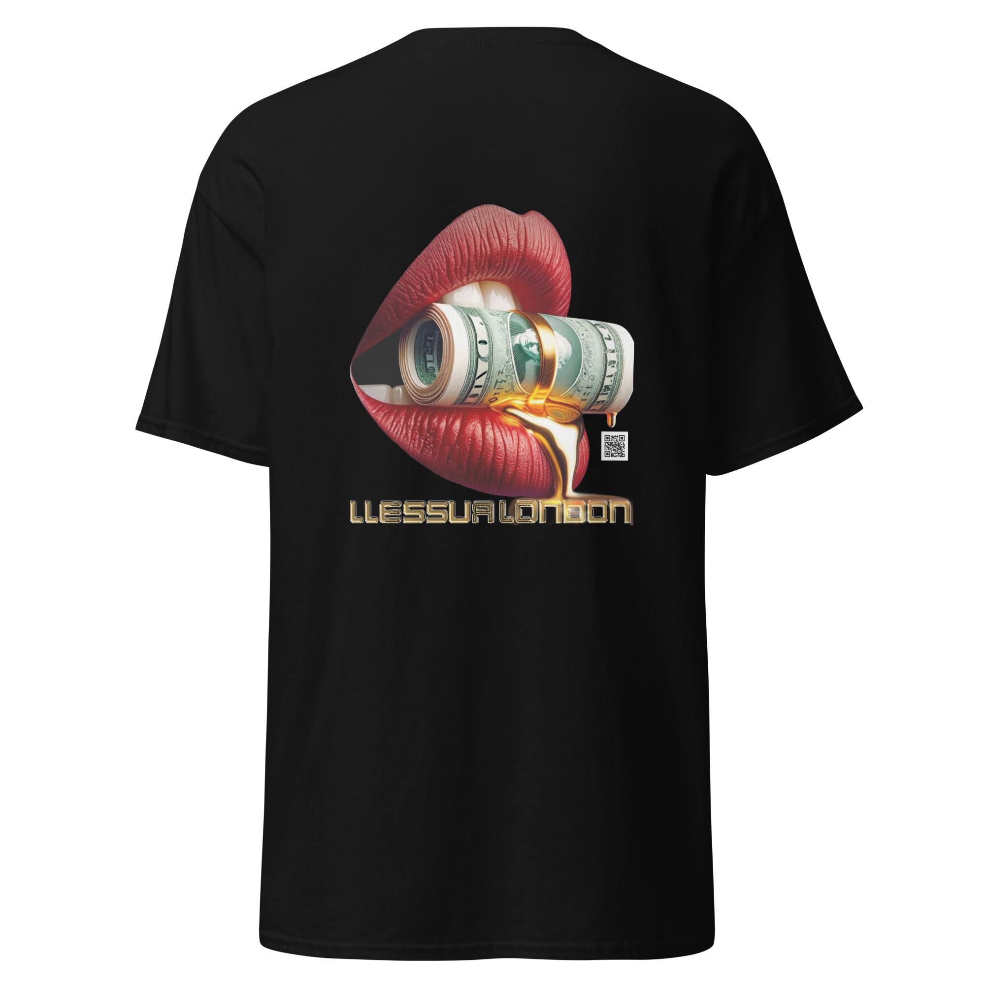 Unisex Classic Tee – Money Talks, Ish Walks | Bold Statement T-Shirt – Russell London