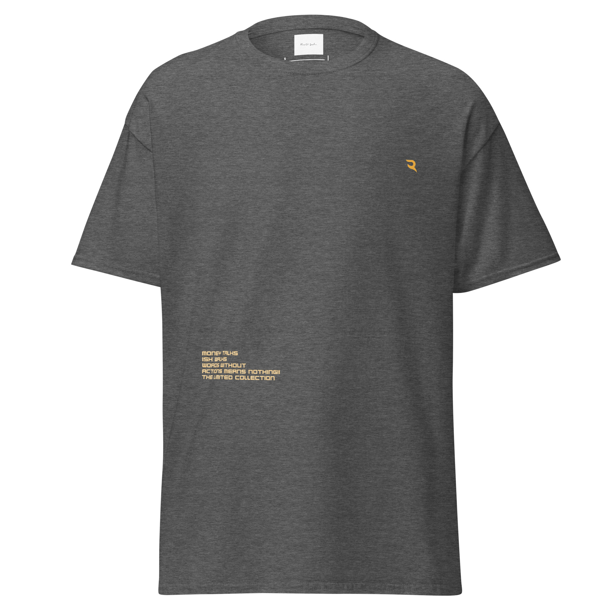 Unisex Classic Tee – Money Talks, Ish Walks | Bold Statement T-Shirt – Russell London - Image 40