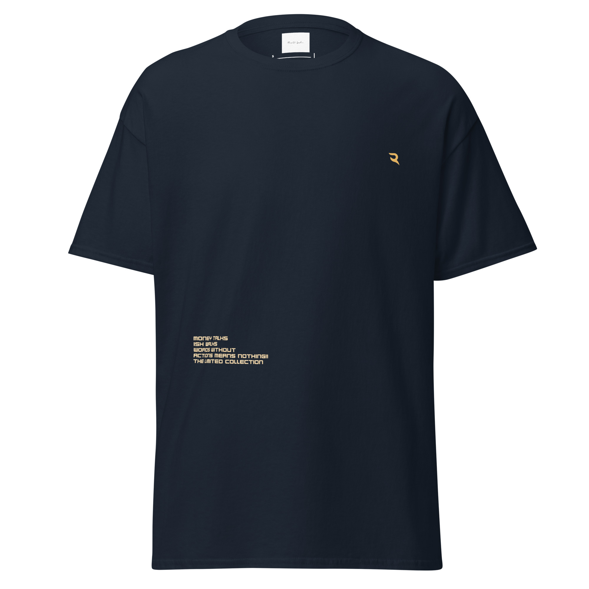 Unisex Classic Tee – Money Talks, Ish Walks | Bold Statement T-Shirt – Russell London - Image 8