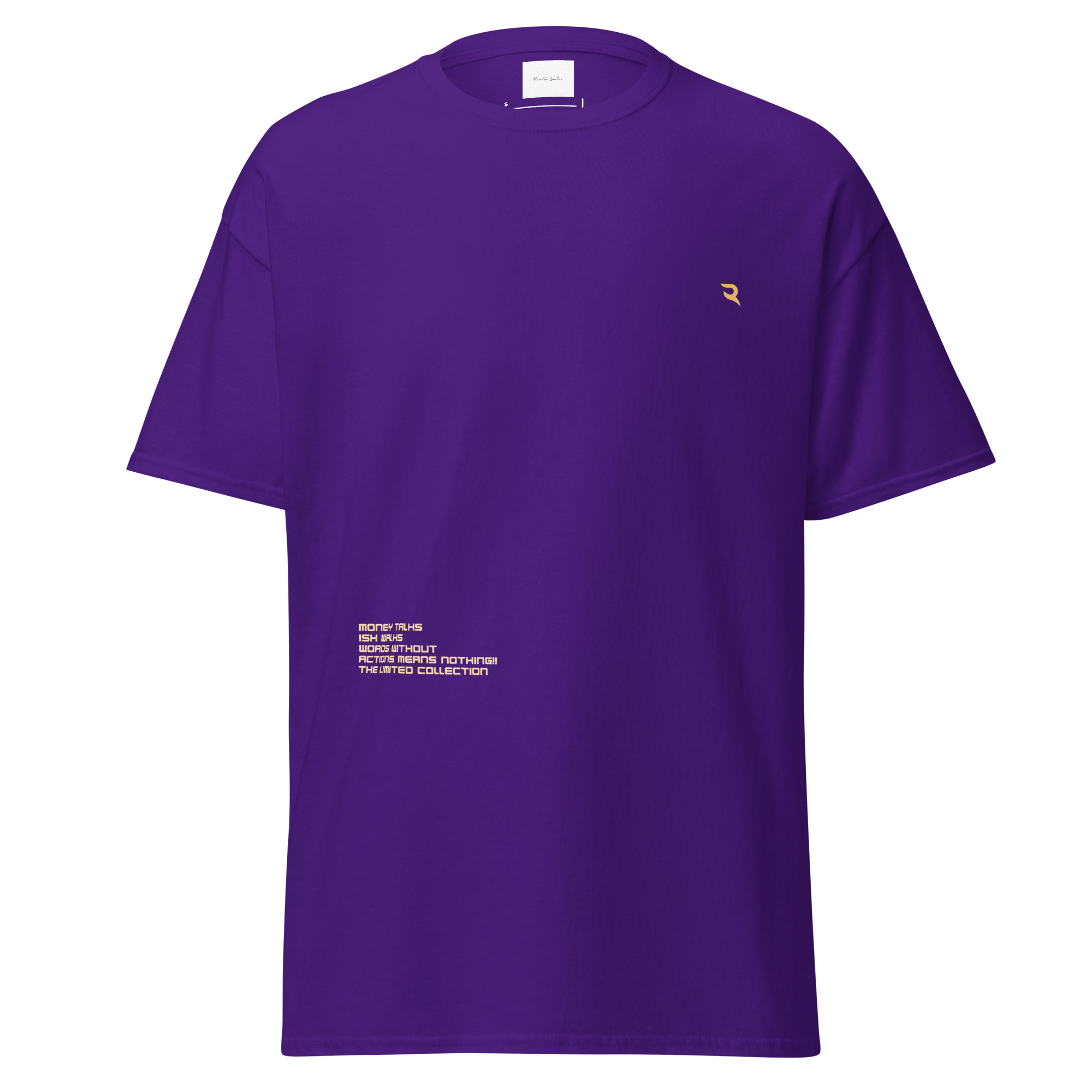 Unisex Classic Tee – Money Talks, Ish Walks | Bold Statement T-Shirt – Russell London - Image 52