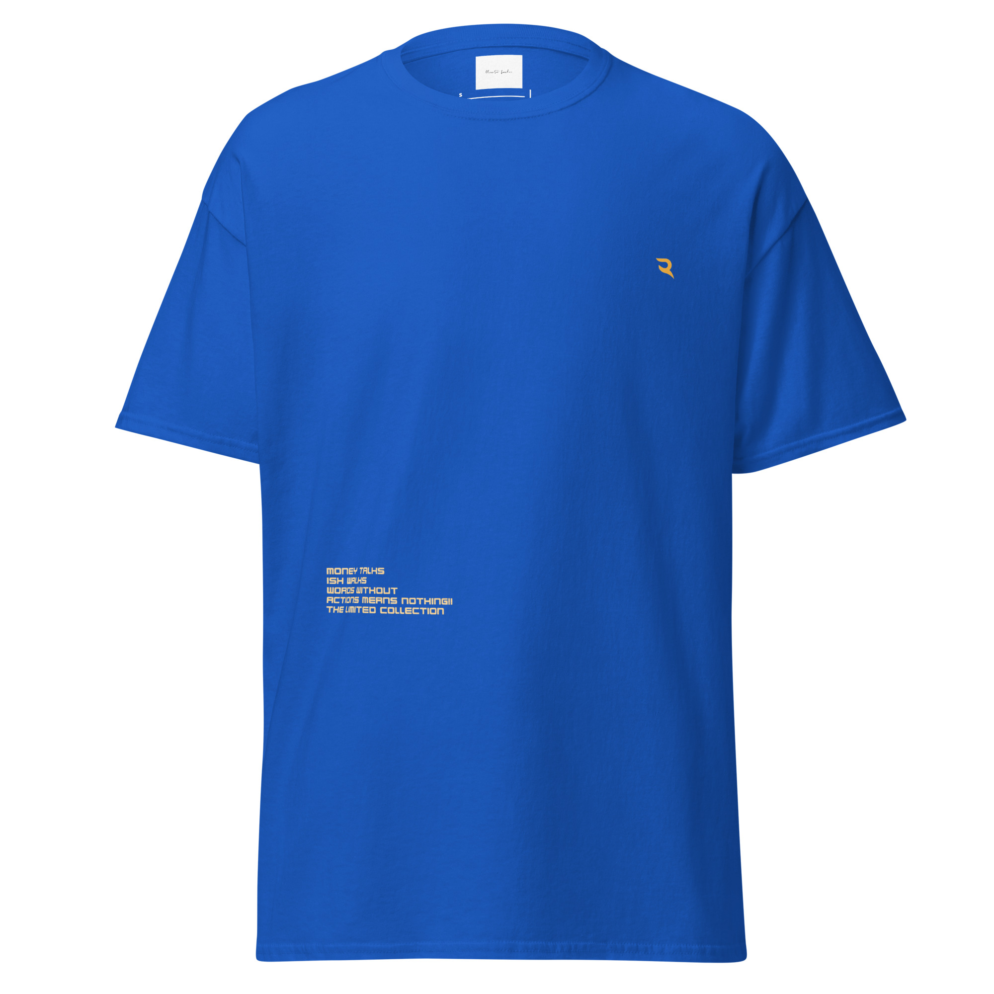 Unisex Classic Tee – Money Talks, Ish Walks | Bold Statement T-Shirt – Russell London - Image 44