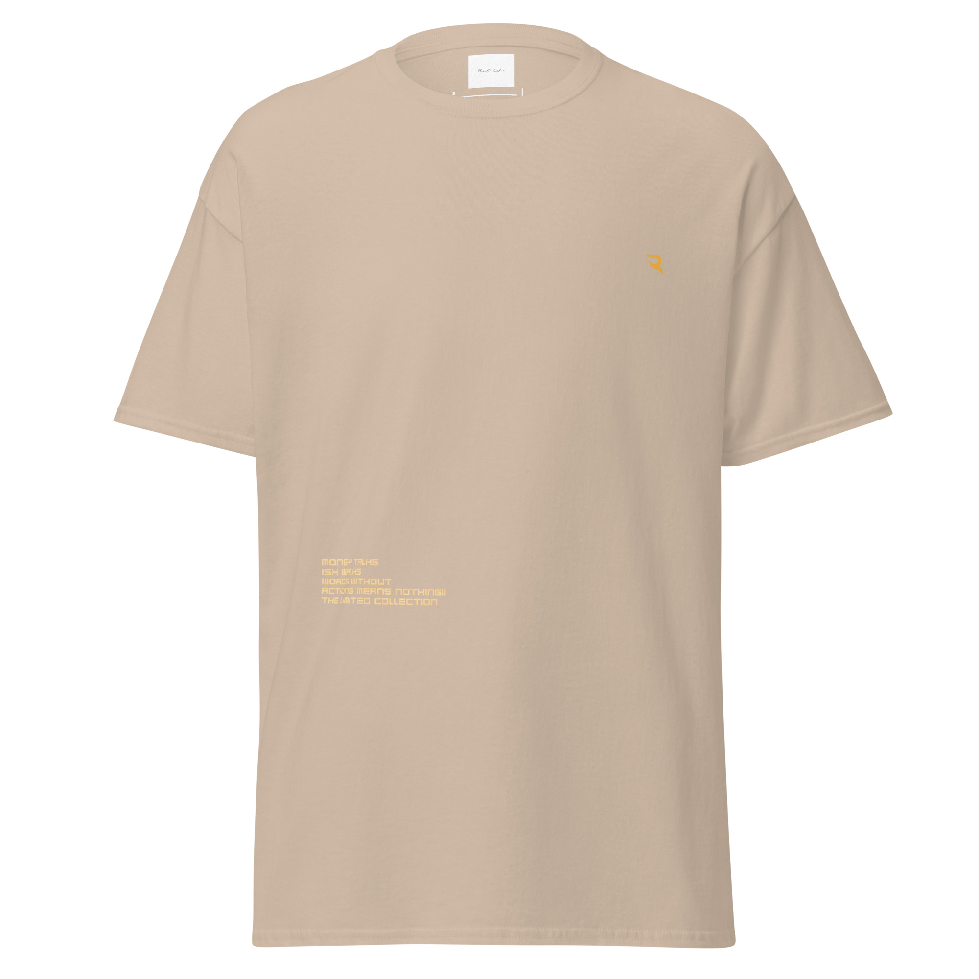 Unisex Classic Tee – Money Talks, Ish Walks | Bold Statement T-Shirt – Russell London - Image 12